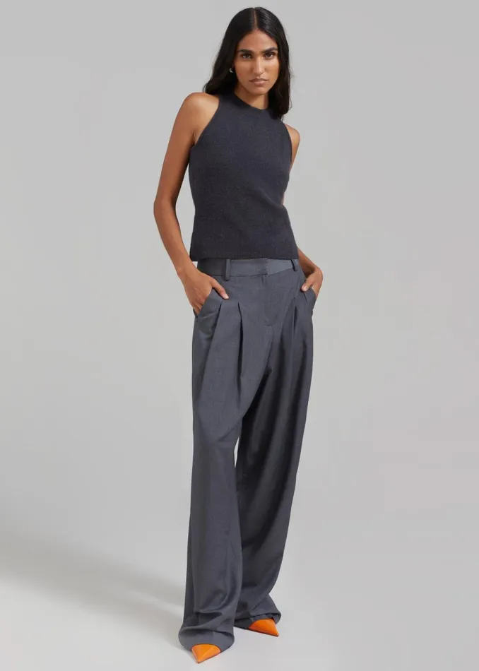 Women The Frankie Shop Tops Samse Samse Solene Top Phantom