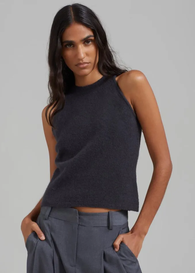 Women The Frankie Shop Tops Samse Samse Solene Top Phantom
