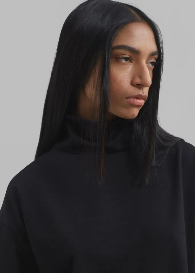 Women The Frankie Shop Tops Shiloh Oversized Top Black