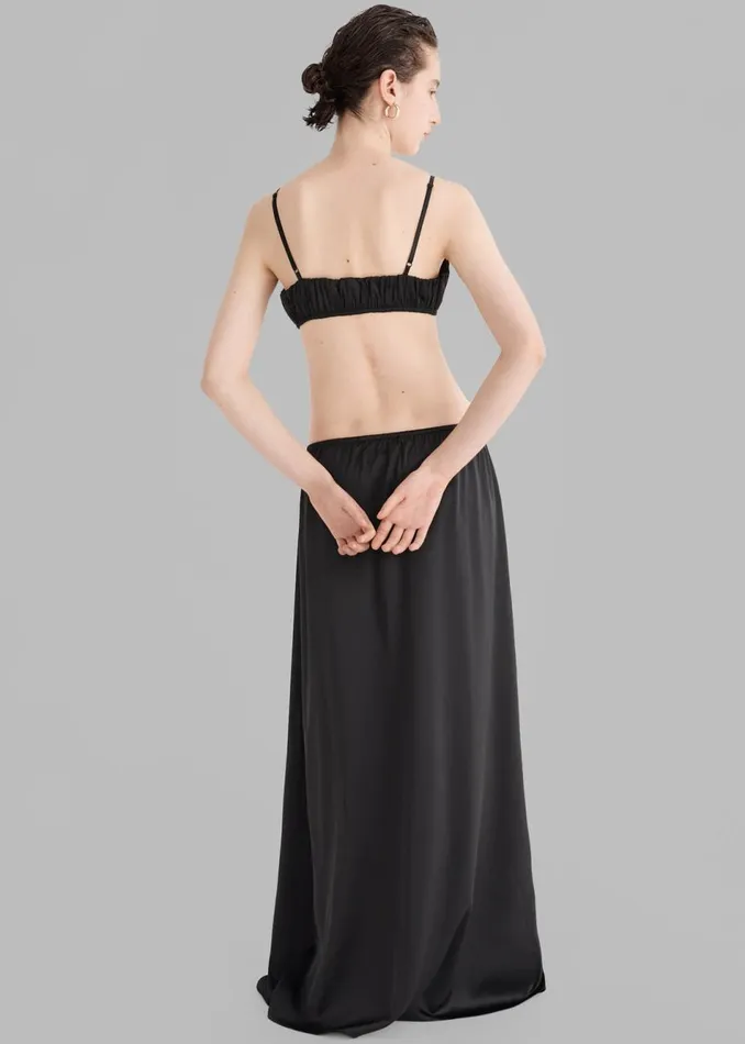Women The Frankie Shop Tops Solaqua The Juliette Bralette Noir