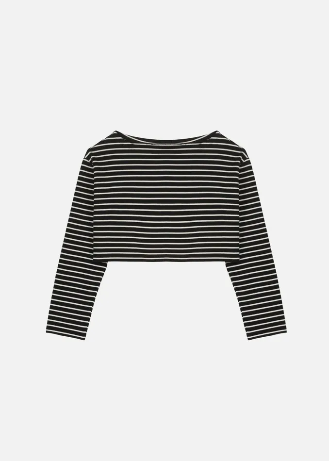 Women The Frankie Shop Tops Tilla Boatneck Top White Stripe