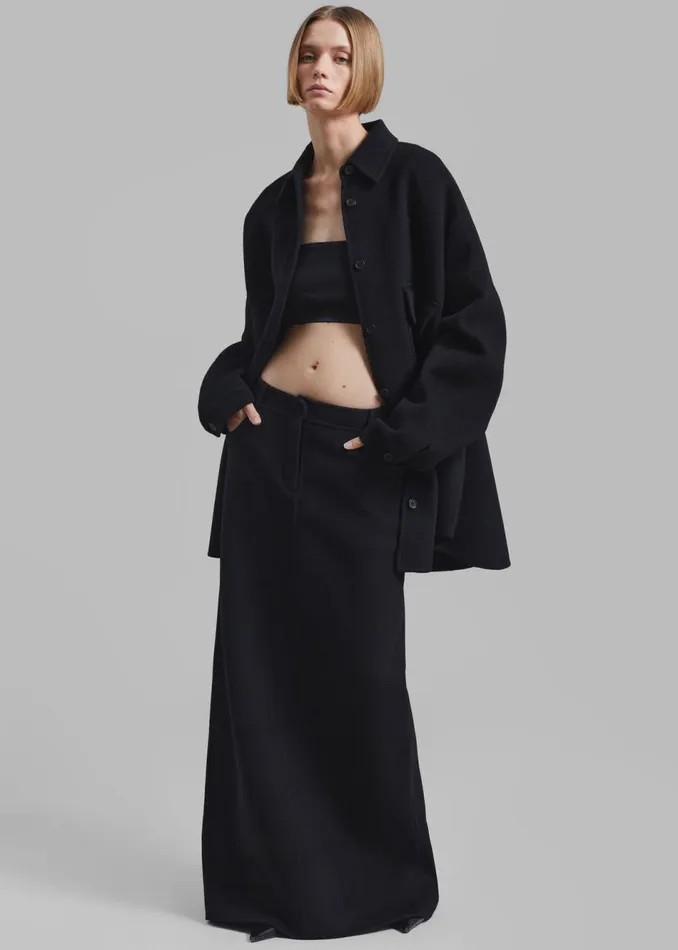 Women The Frankie Shop Tops Winona Knit Bra Black