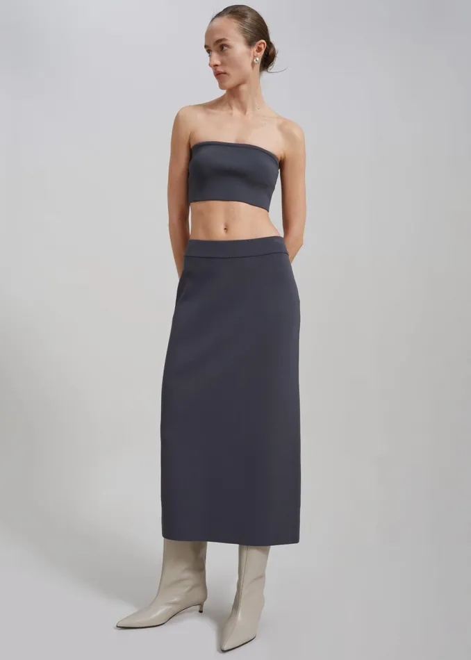 Women The Frankie Shop Tops Winona Knit Bra Grey