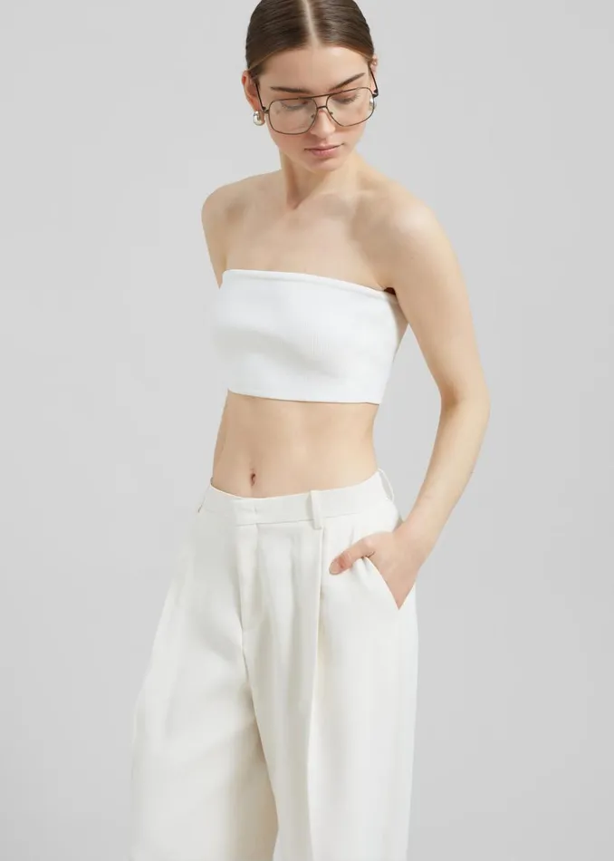 Women The Frankie Shop Tops Winona Knit Bra Mastic