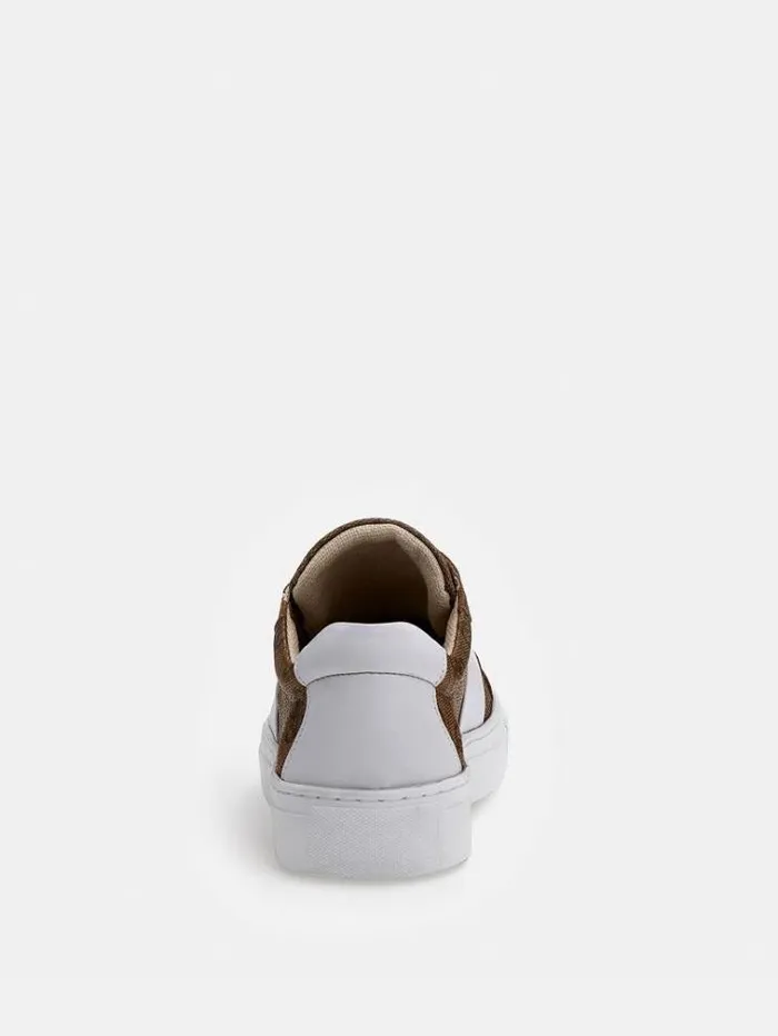 Women Toda 4g Logo Sneaker Brown Multi Guess Sneakers