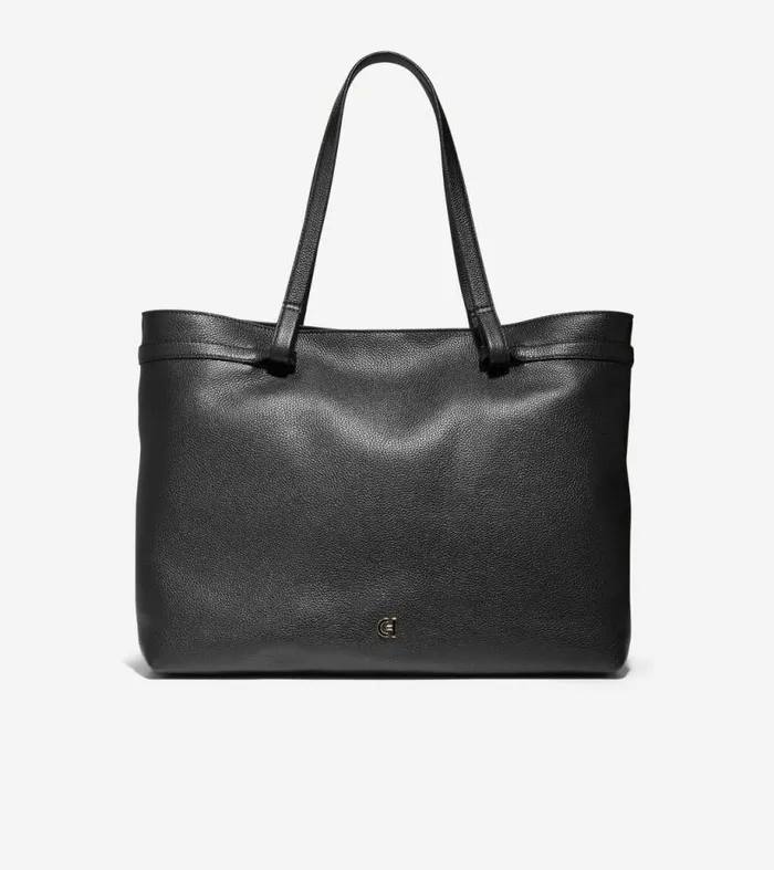 Women Tote Bags Cole Haan Essential Soft Tote Bag Black