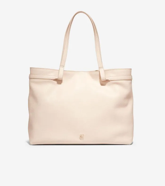 Women Tote Bags Cole Haan Essential Soft Tote Bag Sand Dollar