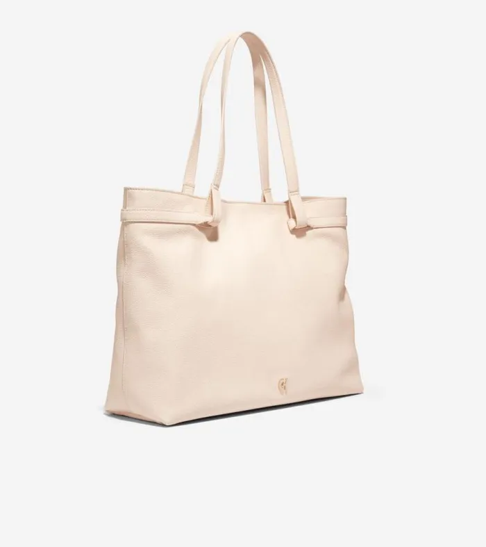 Women Tote Bags Cole Haan Essential Soft Tote Bag Sand Dollar