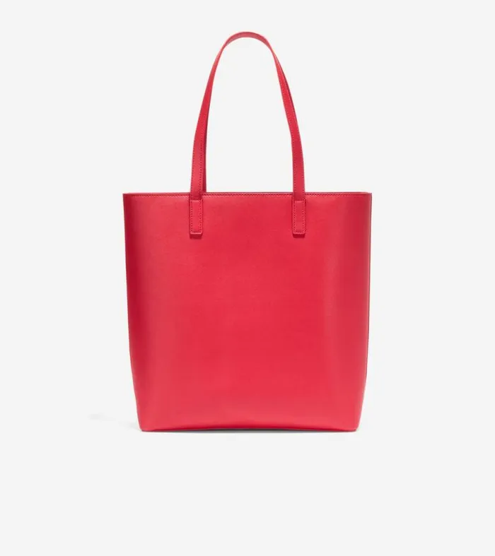Women Tote Bags Cole Haan Go Anywhere Tote Bag Hot Chilli Red
