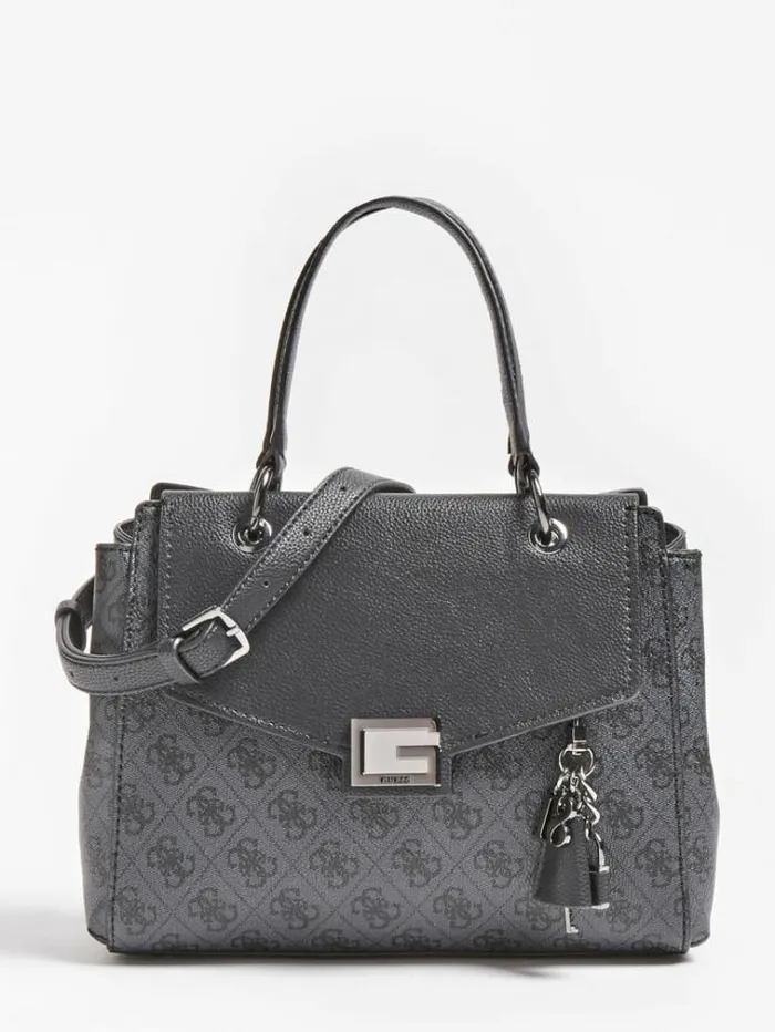 Women Valy 4g Logo Mini Handbag Grey Multi Guess Handbags