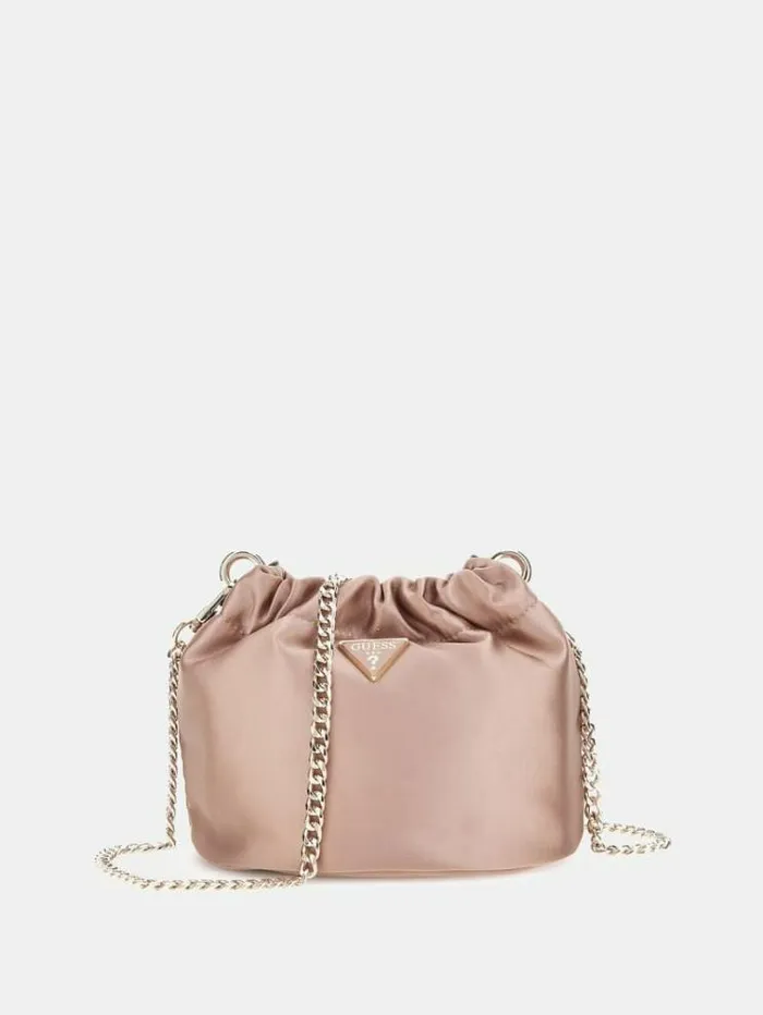 Women Velina Pouch Light Pink Guess Clutches And Evening Bags