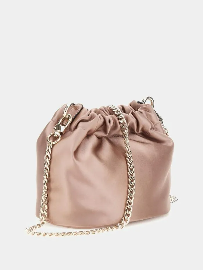 Women Velina Pouch Light Pink Guess Clutches And Evening Bags