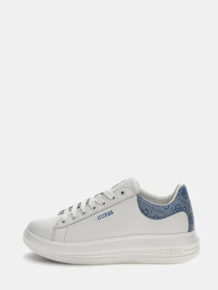 Women Vibo 4g Logo Sneakers Blue Guess Sneakers
