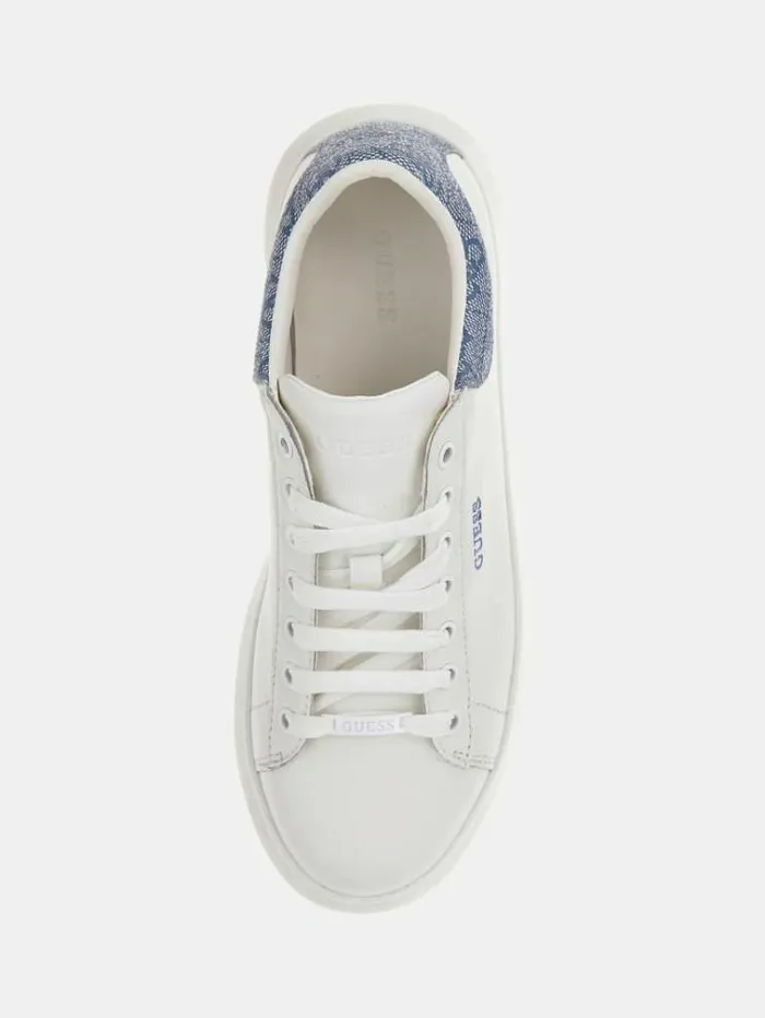 Women Vibo 4g Logo Sneakers Blue Guess Sneakers