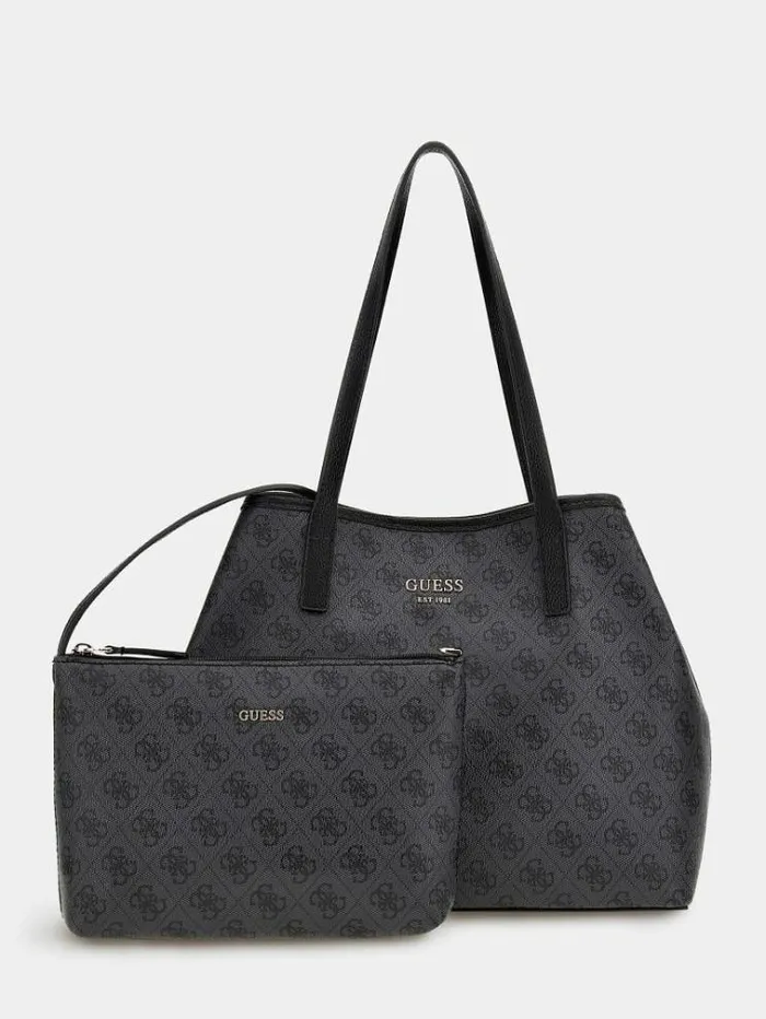 Women Vikky 4g Logo Shopper Black Guess Shoppers