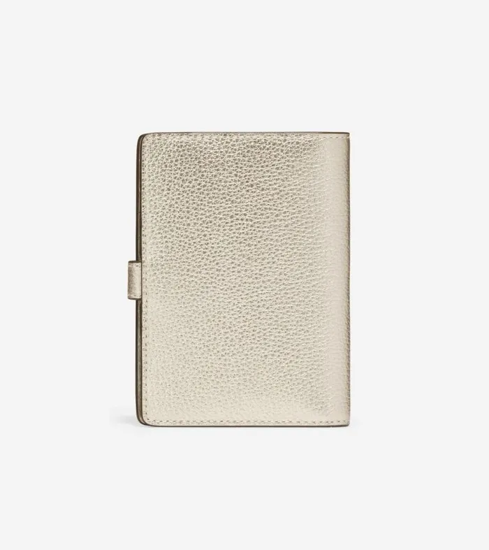 Women Wallets and Wristlets Cole Haan Essential Travel Set Gold