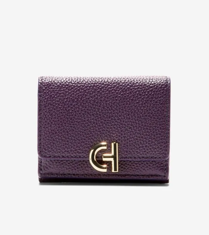 Women Wallets and Wristlets Cole Haan Essential Wallet Gift Set Blackberry Cordial