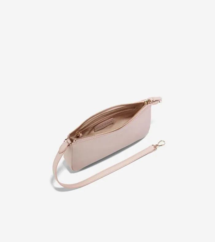 Women Wallets and Wristlets Cole Haan Go Anywhere Wristlet Warm Beige
