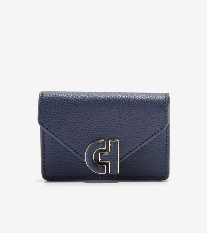 Women Wallets and Wristlets Cole Haan Town Card Case Gift Set Navy Blazer Blue