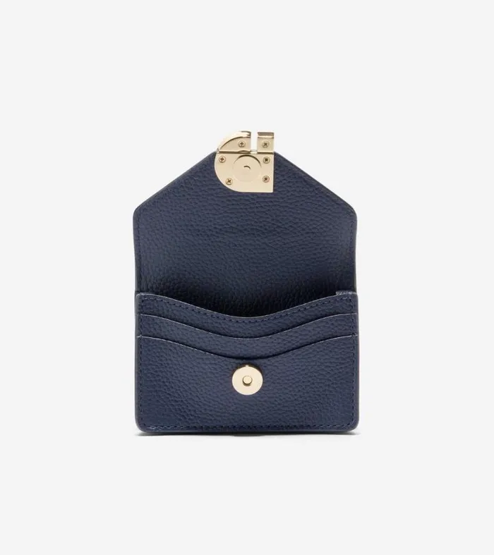 Women Wallets and Wristlets Cole Haan Town Card Case Gift Set Navy Blazer Blue