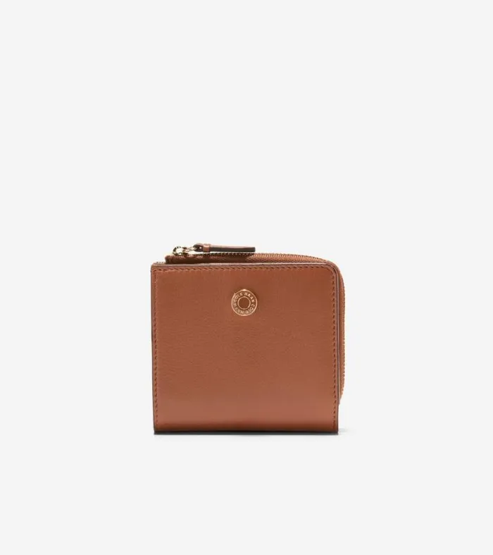 Women Wallets and Wristlets Cole Haan Vartan Card Case British Tan