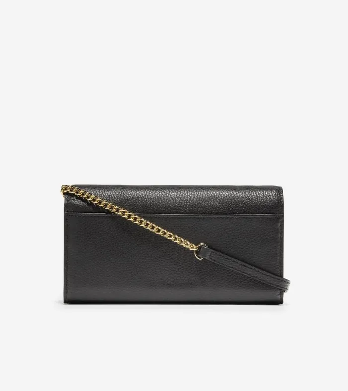 Women Wallets and Wristlets Cole Haan Wallet On A Chain Black