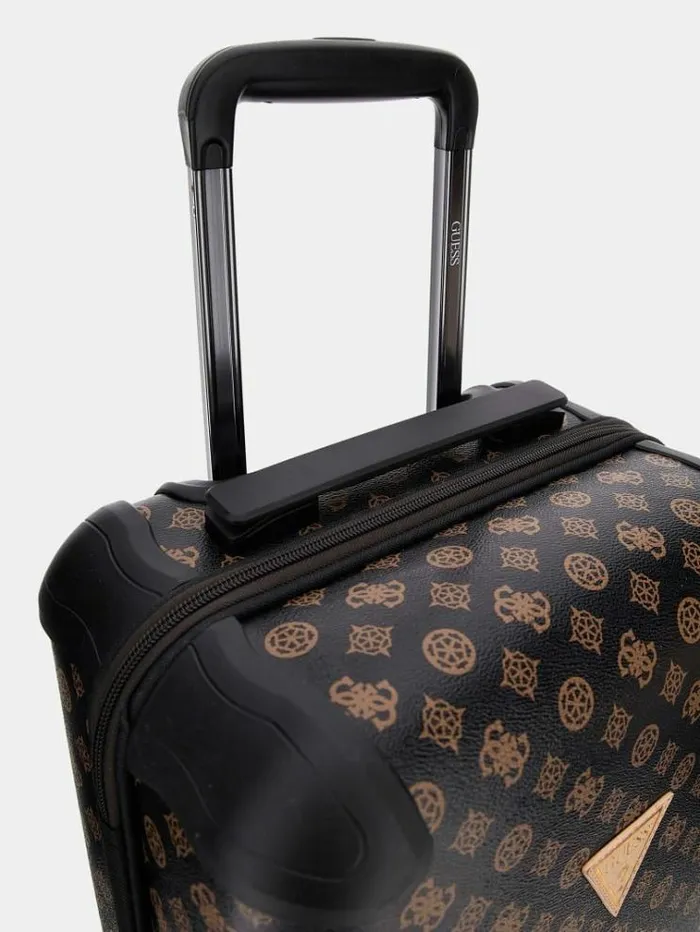 Women Wilder 4g Peony Logo Trolley Brown Guess Travel Bags